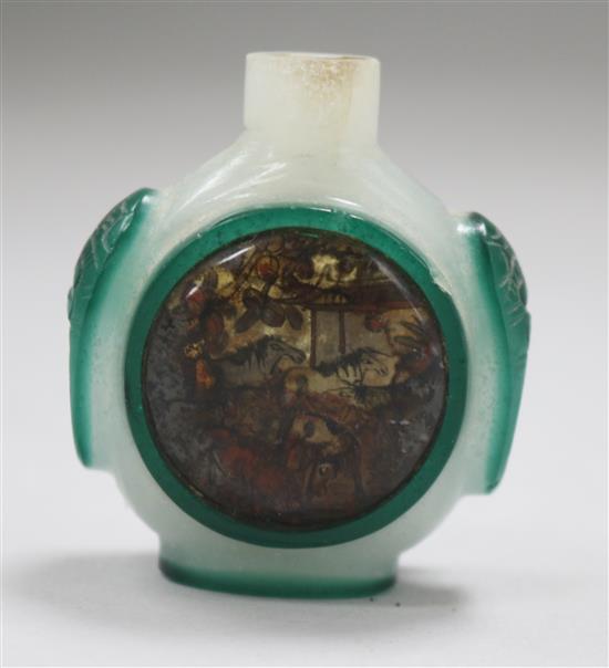 A Chinese glass snuff bottle